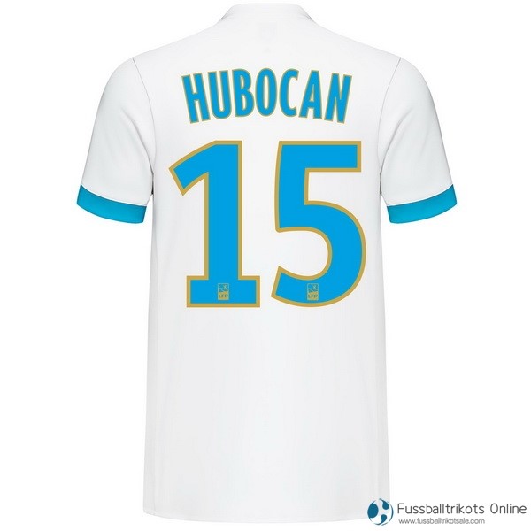 Marseille Trikot Heim Hubocan 2017-18 Fussballtrikots Günstig